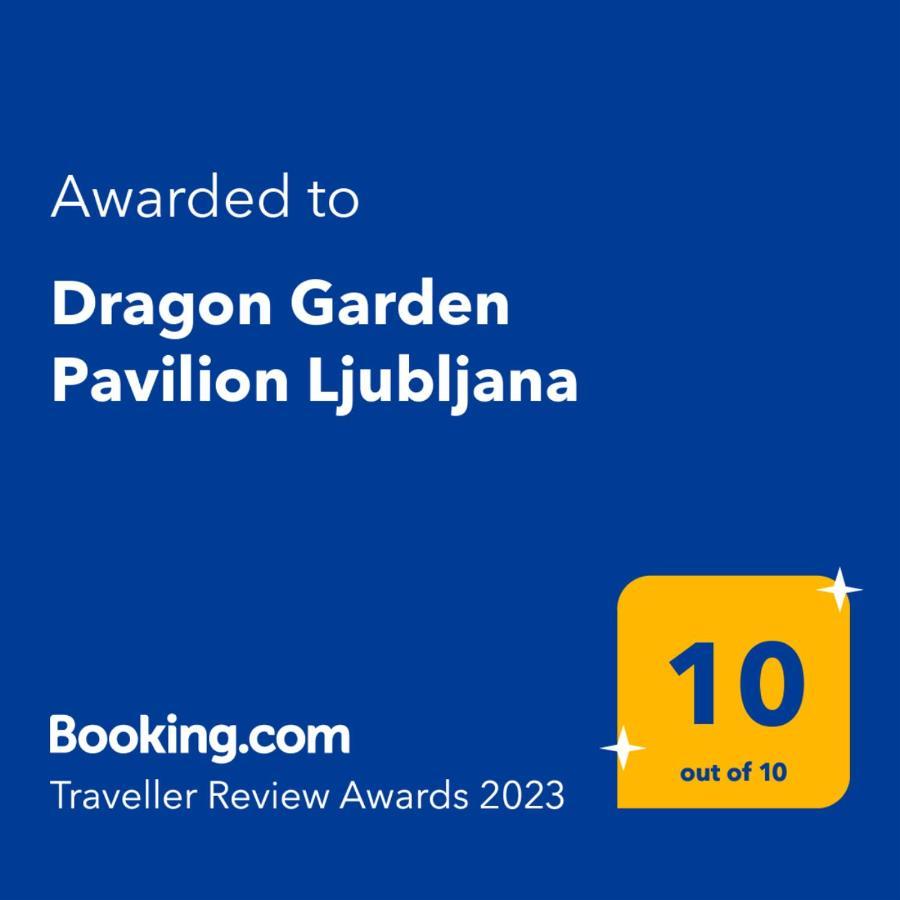 Entire House In The Center Of Ljubljana - Free Parking - Dragon Garden Pavilion Любляна Экстерьер фото